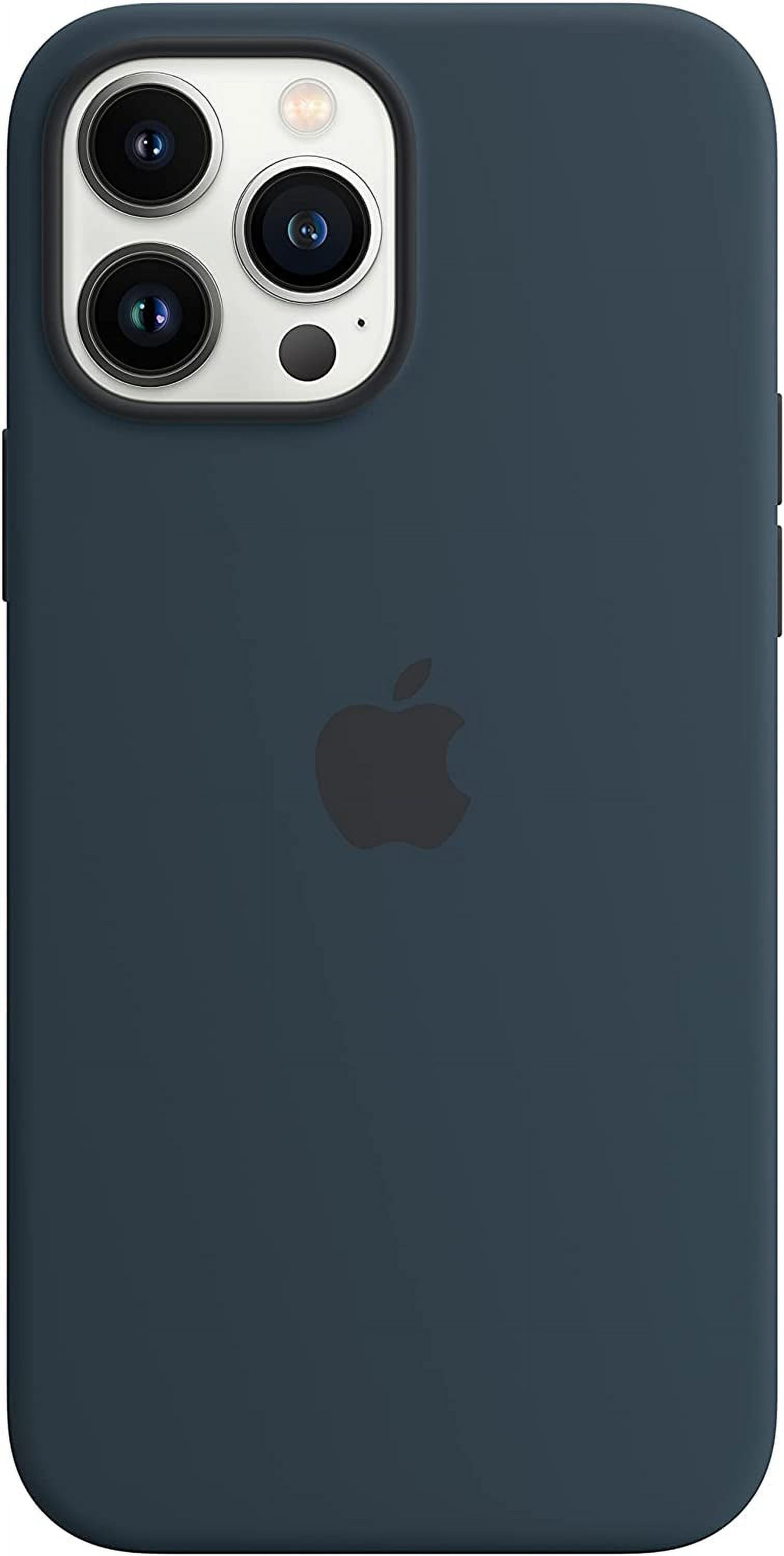 iPhone 13 Pro Max Silicone Case with MagSafe, Abyss Blue